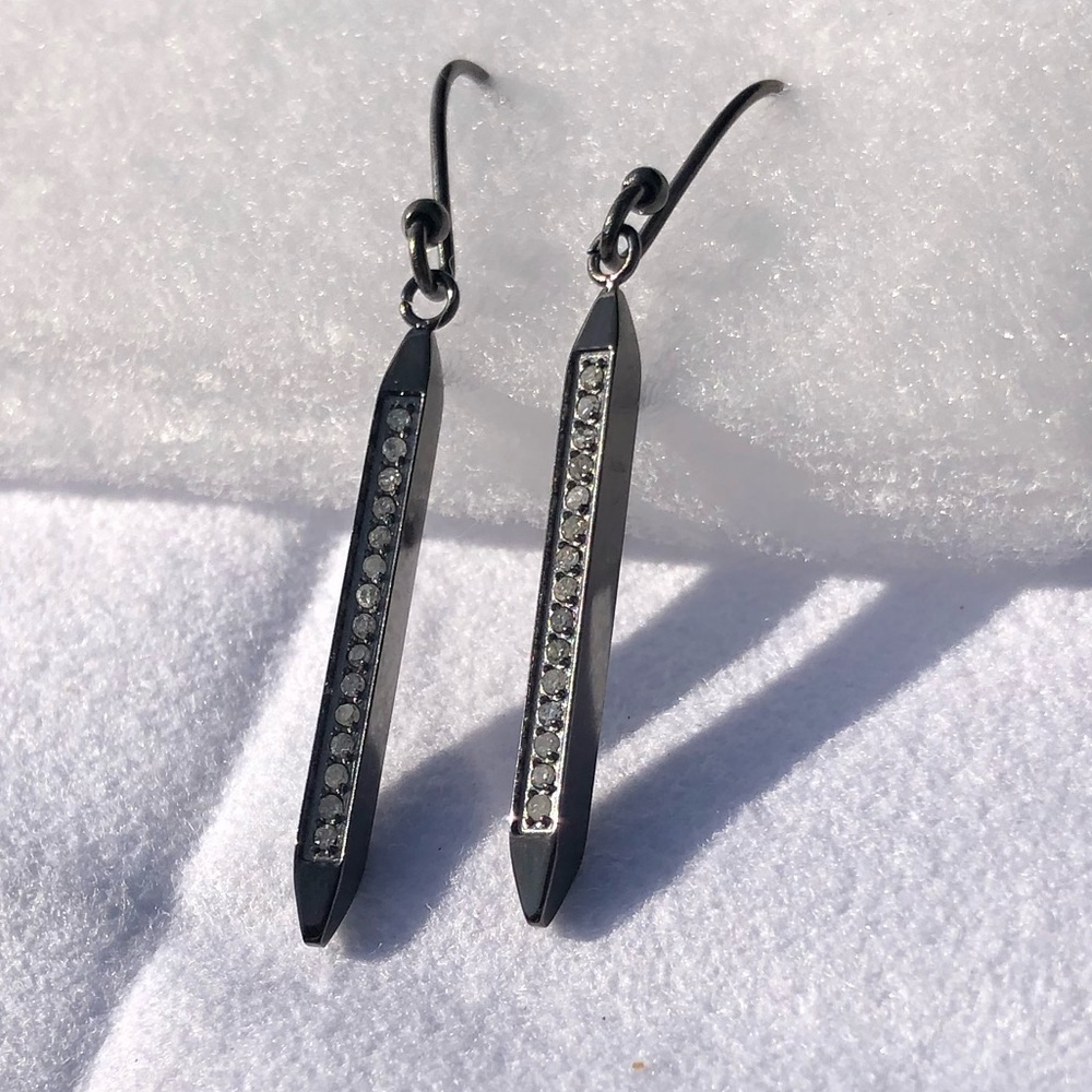 🆕 ADORNIA Lexington Champagne 💎 Diamond Earrings 0.20 ctw